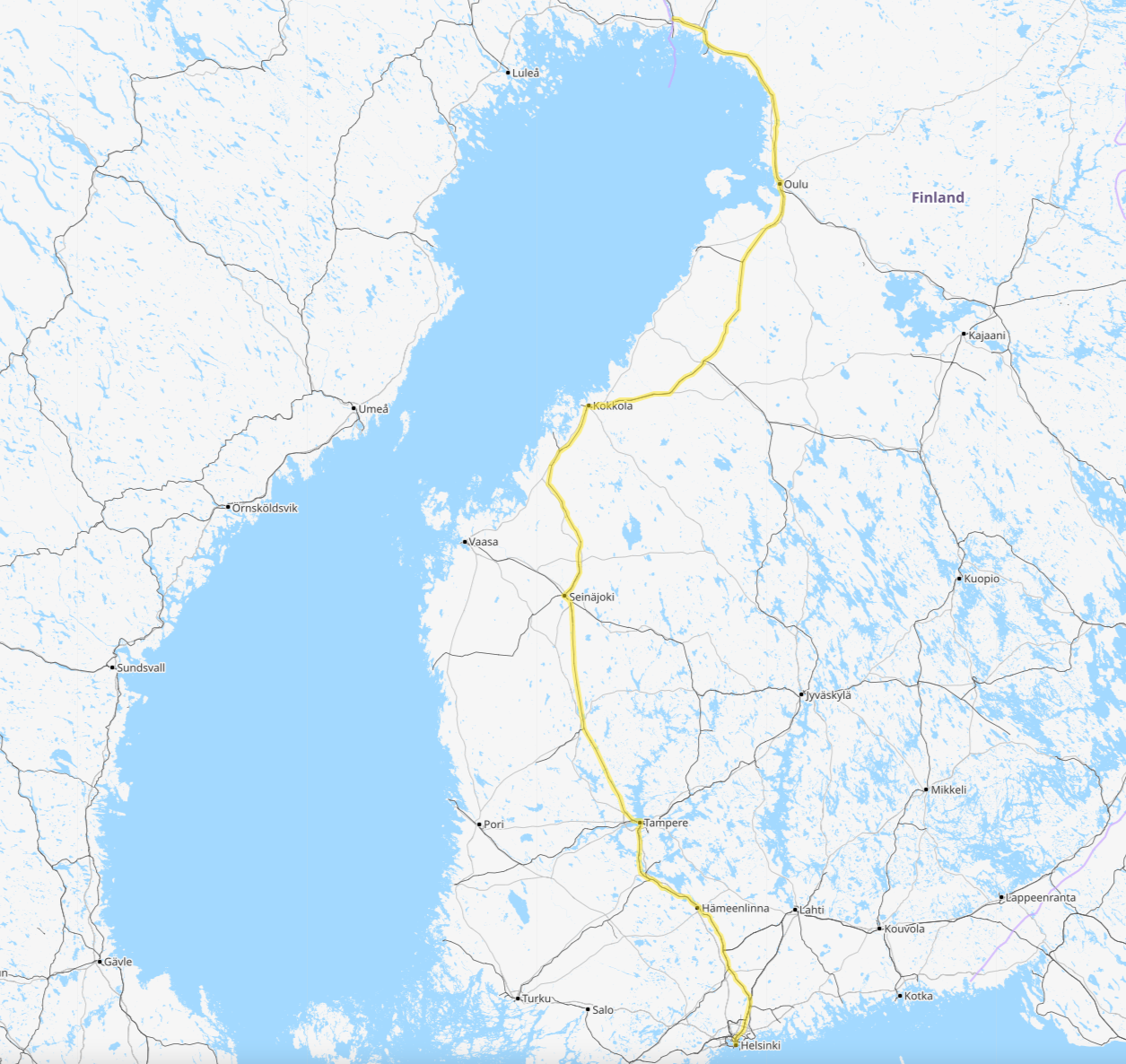 Day 7 – night train, Helsinki (FI)-Tallinn (EE) - #CrossBorderRail